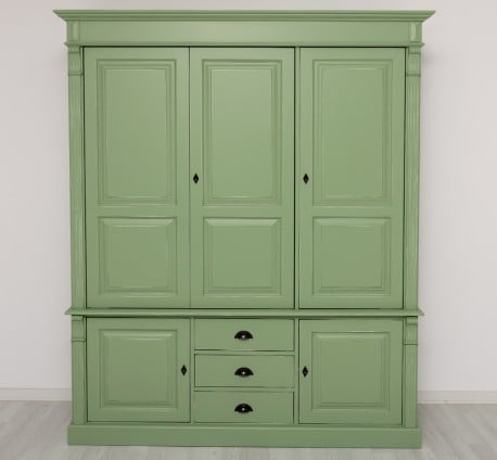 Dulap cu 3+2 usi si 3 sertare, Colectia Directoire de la Studio Szel PS492 - Culoare_P054A - VOPSIT ANTICHIZAT