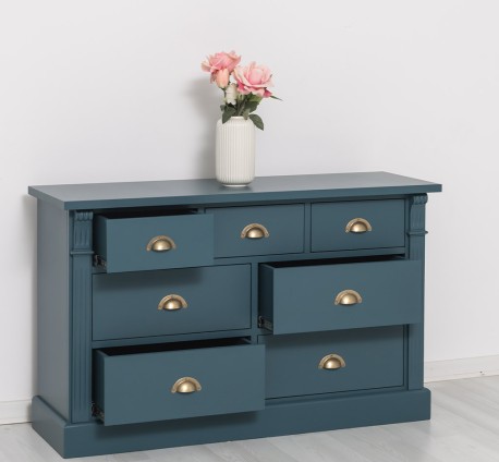 Comoda cu 7 sertare, Colectia Directoire de la Studio Szel PS356 - Culoare_P051 - VOPSIT