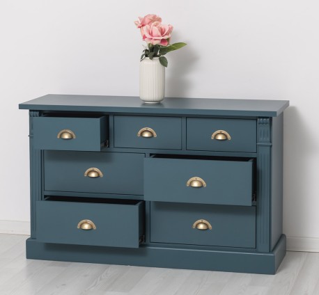 Comoda cu 7 sertare, Colectia Directoire de la Studio Szel PS356 - Culoare_P051 - VOPSIT