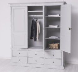Dulap cu 3 usi si 6 sertare de la Studio Szel PS363 - Culoare_P010 - VOPSIT