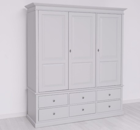Dulap cu 3 usi si 6 sertare de la Studio Szel PS363 - Culoare_P010 - VOPSIT
