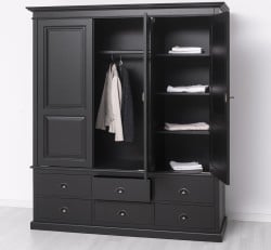 Dulap cu 3 usi si 6 sertare de la Studio Szel PS363 - Culoare_P003 - VOPSIT