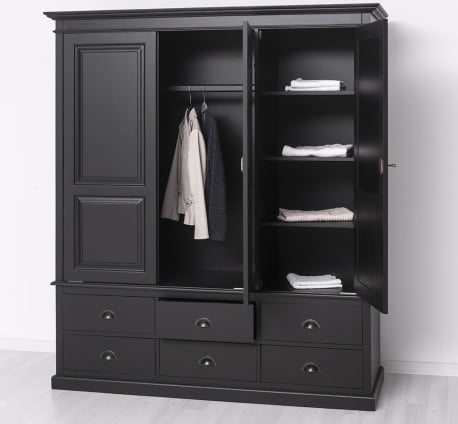 Dulap cu 3 usi si 6 sertare de la Studio Szel PS363 - Culoare_P003 - VOPSIT