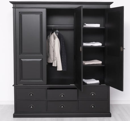 Dulap cu 3 usi si 6 sertare de la Studio Szel PS363 - Culoare_P003 - VOPSIT