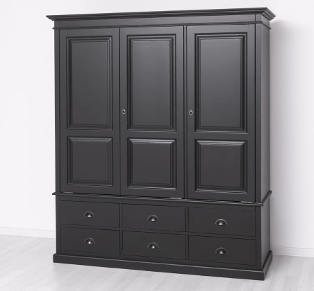 Dulap cu 3 usi si 6 sertare de la Studio Szel PS363 - Culoare_P003 - VOPSIT
