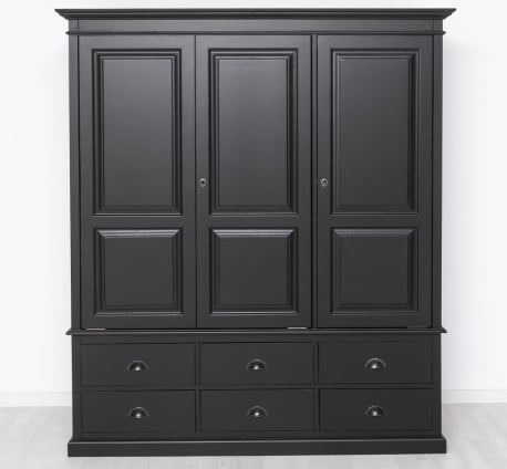 Dulap cu 3 usi si 6 sertare de la Studio Szel PS363 - Culoare_P003 - VOPSIT