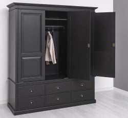 Dulap cu 3 usi si 6 sertare de la Studio Szel PS363 - Culoare_P003 - VOPSIT