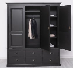 Dulap cu 3 usi si 6 sertare de la Studio Szel PS363 - Culoare_P003 - VOPSIT