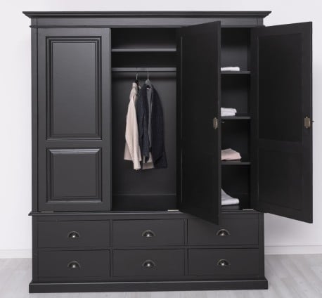 Dulap cu 3 usi si 6 sertare de la Studio Szel PS363 - Culoare_P003 - VOPSIT