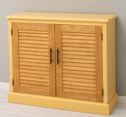 Bufet cu 2 usi, Colectia Shutter de la Studio Szel PS568 - Culoare Corp_P050 - Culoare Sertare_P002 - DUBLU COLOR