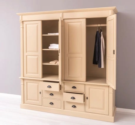 Wardrobe with 6 doors and 6 drawers – SPEC18470_ Culoare _P025 – VOPSIT