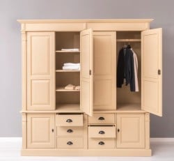 Wardrobe with 6 doors and 6 drawers – SPEC18470_ Culoare _P025 – VOPSIT