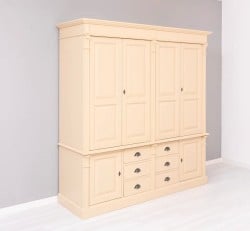Wardrobe with 6 doors and 6 drawers – SPEC18470_ Culoare _P025 – VOPSIT
