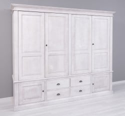 Dulap cu 4+2 usi, 4 sertare de la Studio Szel PS620 - Culoare_P080 - PERIAT ADANC