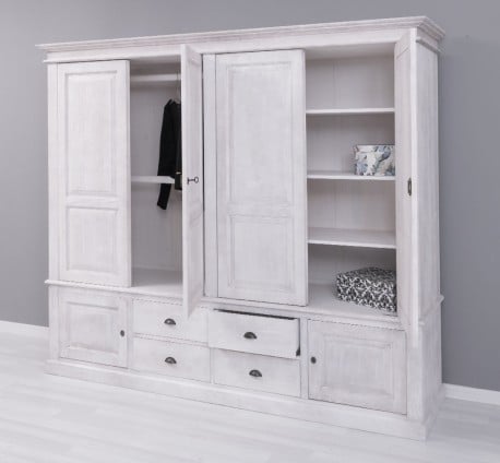 Dulap cu 4+2 usi, 4 sertare de la Studio Szel PS620 - Culoare_P080 - PERIAT ADANC