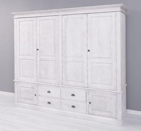 Dulap cu 4+2 usi, 4 sertare de la Studio Szel PS620 - Culoare_P080 - PERIAT ADANC