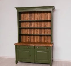 Biblioteca cu blat rabatabil_Spec19360_Culoare_P038 - DEEP BRUSHED