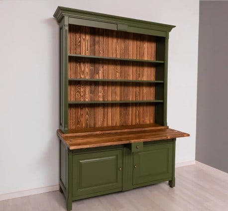 Biblioteca cu blat rabatabil_Spec19360_Culoare_P038 - DEEP BRUSHED