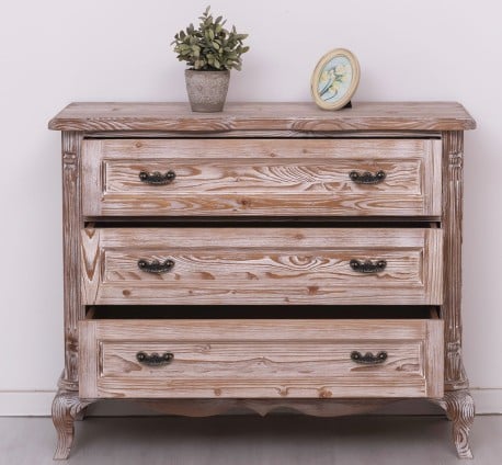 Comoda cu 3 sertare Chic sertare pe sine soft close de la Studio Szel PS646 - Culoare_P071 - PERIAT ADANC