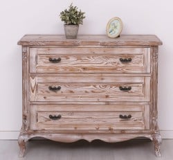 Comoda cu 3 sertare Chic sertare pe sine soft close de la Studio Szel PS646 - Culoare_P071 - PERIAT ADANC