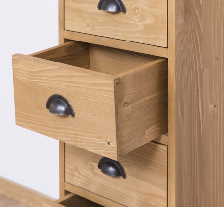 Comoda ingusta cu 7 sertare de la Studio Szel PS276 - Culoare_P002 - CERUIT