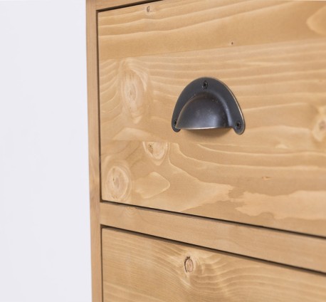 Comoda ingusta cu 7 sertare de la Studio Szel PS276 - Culoare_P002 - CERUIT