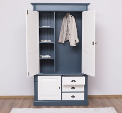 Dulap cu 3 usi si 3 sertare, Colectia Directoire de la Studio Szel PS491 - Culoare Corp_P051 - Culoare Sertare si Usi_P039 - DUBLU COLOR