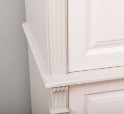 Dulap cu 3 usi si 3 sertare, Colectia Directoire de la Studio Szel PS491 - Culoare Corp_P024 - Culoare Usi si Sertare_P015 - DUBLU COLOR