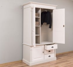 Dulap cu 3 usi si 3 sertare, Colectia Directoire de la Studio Szel PS491 - Culoare Corp_P024 - Culoare Usi si Sertare_P015 - DUBLU COLOR