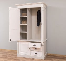 Dulap cu 3 usi si 3 sertare, Colectia Directoire de la Studio Szel PS491 - Culoare Corp_P024 - Culoare Usi si Sertare_P015 - DUBLU COLOR