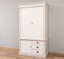 Dulap cu 3 usi si 3 sertare, Colectia Directoire de la Studio Szel PS491 - Culoare Corp_P024 - Culoare Usi si Sertare_P015 - DUBLU COLOR