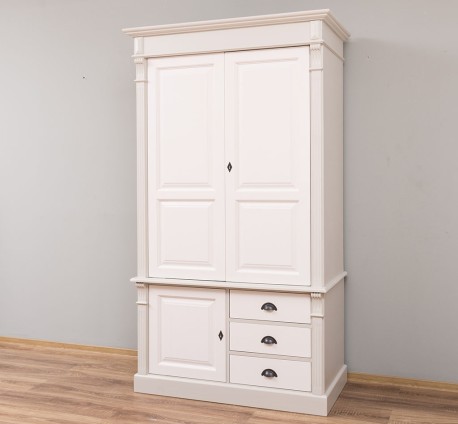 Dulap cu 3 usi si 3 sertare, Colectia Directoire de la Studio Szel PS491 - Culoare Corp_P024 - Culoare Usi si Sertare_P015 - DUBLU COLOR