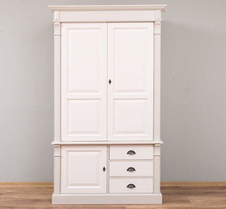 Dulap cu 3 usi si 3 sertare, Colectia Directoire de la Studio Szel PS491 - Culoare Corp_P024 - Culoare Usi si Sertare_P015 - DUBLU COLOR