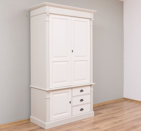Dulap cu 3 usi si 3 sertare, Colectia Directoire de la Studio Szel PS491 - Culoare Corp_P024 - Culoare Usi si Sertare_P015 - DUBLU COLOR