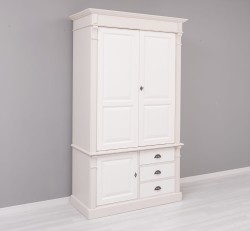 Dulap cu 3 usi si 3 sertare, Colectia Directoire de la Studio Szel PS491 - Culoare Corp_P015 - Culoare Usi si Sertare_P039 - DUBLU COLOR