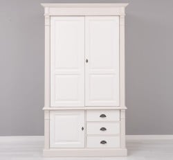 Dulap cu 3 usi si 3 sertare, Colectia Directoire de la Studio Szel PS491 - Culoare Corp_P015 - Culoare Usi si Sertare_P039 - DUBLU COLOR