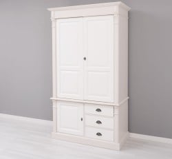 Dulap cu 3 usi si 3 sertare, Colectia Directoire de la Studio Szel PS491 - Culoare Corp_P015 - Culoare Usi si Sertare_P039 - DUBLU COLOR