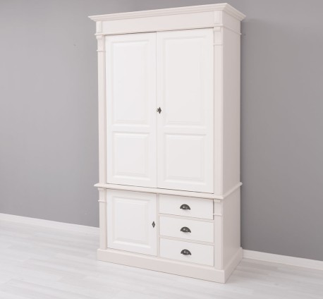 Dulap cu 3 usi si 3 sertare, Colectia Directoire de la Studio Szel PS491 - Culoare Corp_P015 - Culoare Usi si Sertare_P039 - DUBLU COLOR