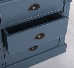 Dulap cu 3 usi si 3 sertare, Colectia Directoire de la Studio Szel PS491 - Culoare_P051A - VOPSIT ANTICHIZAT