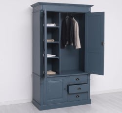 Dulap cu 3 usi si 3 sertare, Colectia Directoire de la Studio Szel PS491 - Culoare_P051A - VOPSIT ANTICHIZAT