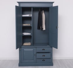 Dulap cu 3 usi si 3 sertare, Colectia Directoire de la Studio Szel PS491 - Culoare_P051A - VOPSIT ANTICHIZAT