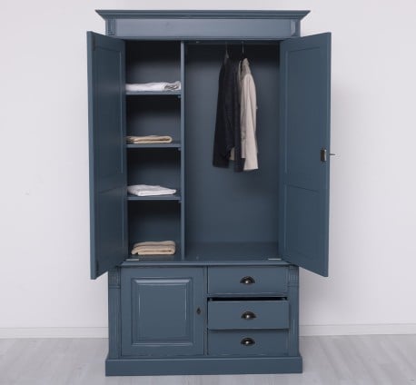 Dulap cu 3 usi si 3 sertare, Colectia Directoire de la Studio Szel PS491 - Culoare_P051A - VOPSIT ANTICHIZAT