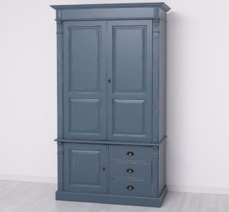 Dulap cu 3 usi si 3 sertare, Colectia Directoire de la Studio Szel PS491 - Culoare_P051A - VOPSIT ANTICHIZAT