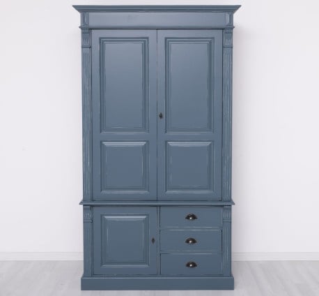 Dulap cu 3 usi si 3 sertare, Colectia Directoire de la Studio Szel PS491 - Culoare_P051A - VOPSIT ANTICHIZAT