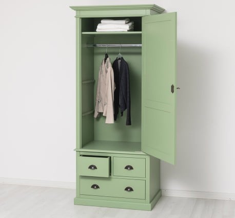 Dulap haine cu 3 sertare de la Studio Szel PS690 - Culoare_P054 - VOPSIT