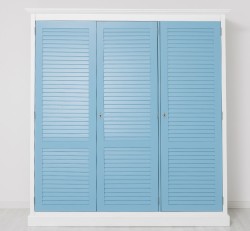 Dulap cu 3 usi, Colectia Shutter de la Studio Szel PS619 - Culoare Corp_P004 - Culoare Usi_P053 - DUBLU COLOR
