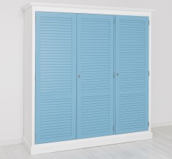 Dulap cu 3 usi, Colectia Shutter de la Studio Szel PS619 - Culoare Corp_P004 - Culoare Usi_P053 - DUBLU COLOR