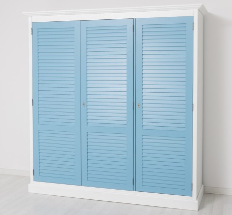 Dulap cu 3 usi, Colectia Shutter de la Studio Szel PS619 - Culoare Corp_P004 - Culoare Usi_P053 - DUBLU COLOR