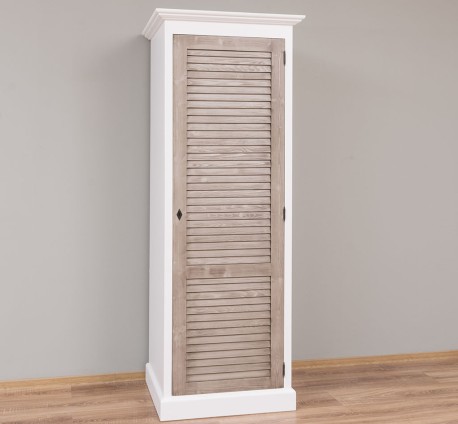 Dulap cu 1 usa, Colectia Shutter de la Studio Szel PS617 - Culoare Corp_P004 - Culoare Usi_P037 - DUBLU COLOR