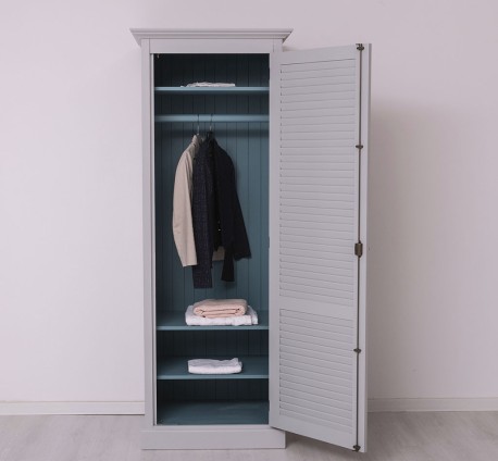 Dulap cu 1 usa, Colectia Shutter de la Studio Szel PS617 - Culoare Ext._P010 / Culoare Int._P008 - DUBLU COLOR